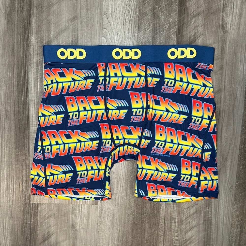 Back to the Future Odd Boxer Brief - XL